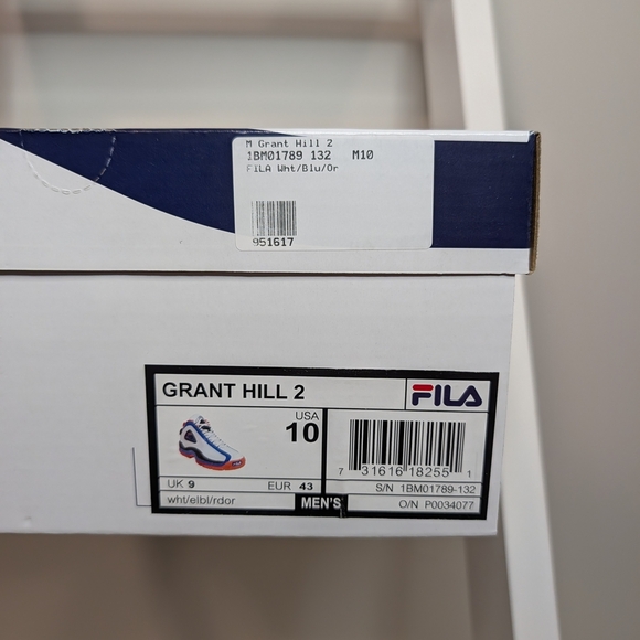 🖤 FILA Men's Grant Hill 2 Basketball Sneakers- NEW in Box! - Picture 5 of 6